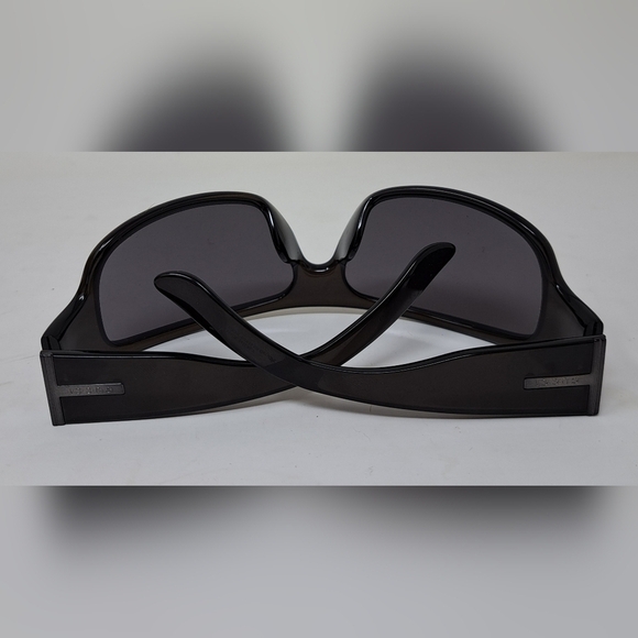 Gucci Womens GG1568/S Rectangle Wrap Sunglasses Brown Grey Vintage Y2K 64-15-110 - Picture 16 of 16